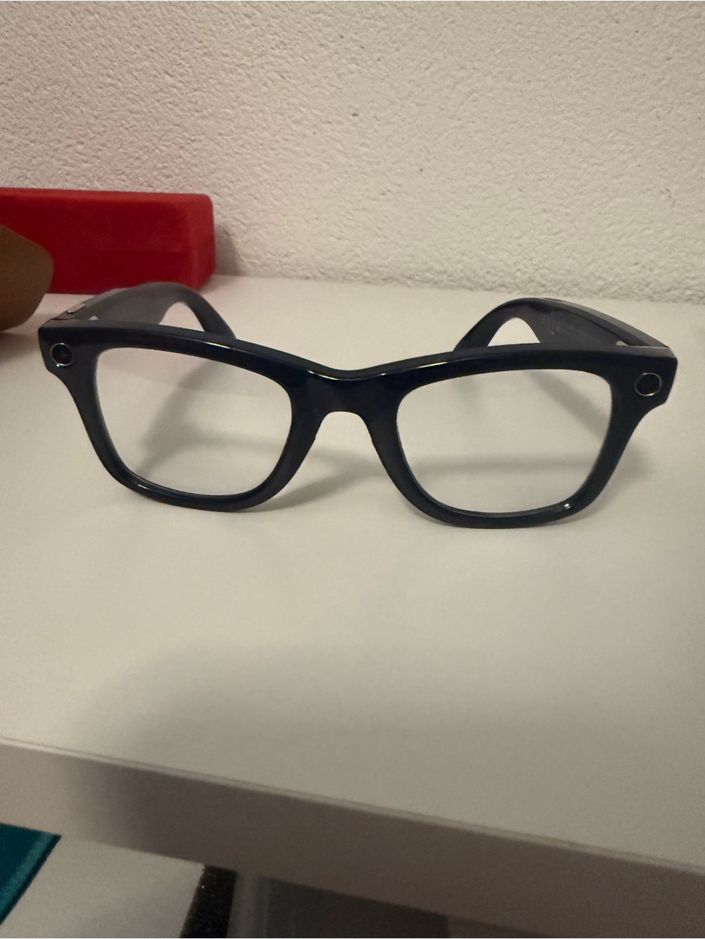 Ray-Ban Black Square Acetate Men's Glasses